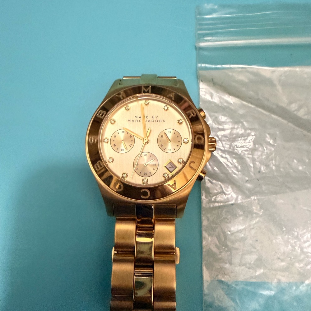 Marc by Marc Jacobs Gold-Tone Watch